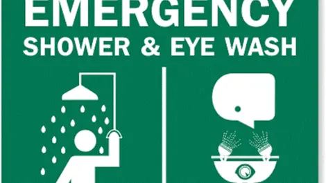 Emergency safety showers for harsh environments
