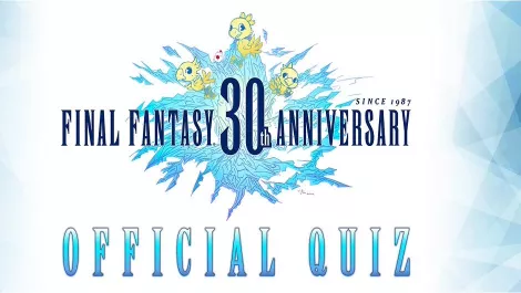 Square Enix announces special 30th Anniversary Final Fantasy quiz for fans to participate in