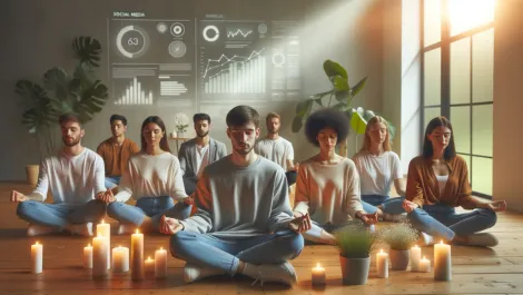 Hootsuite's harmony-themed campaign disrupts B2B marketing norms