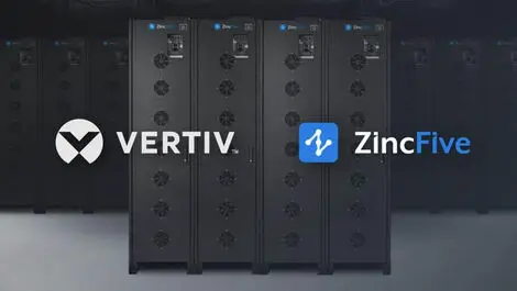 Vertiv & ZincFive partner to enhance UPS battery systems